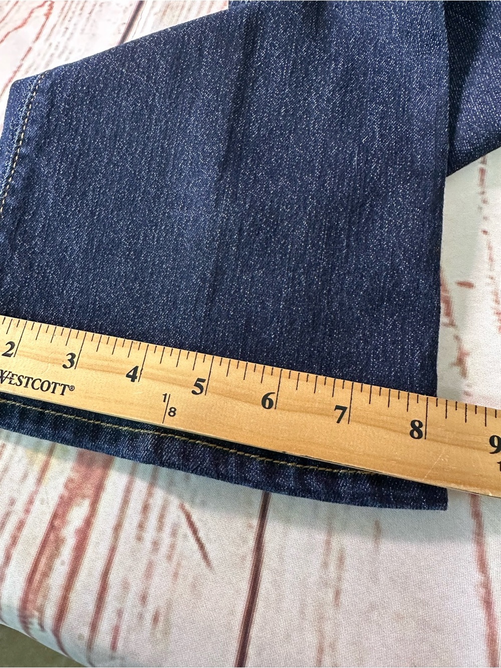 Signature by Levi Strauss Dark Blue Boot Cut Jeans - Picture 12 of 16